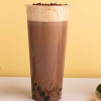 Шоколадный вулканв Bubble tea