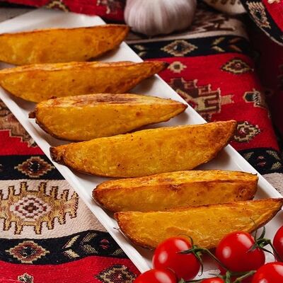 Картофель по-деревенски в #Лаваш по цене 250 ₽