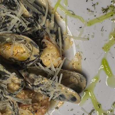 Паста с морепродуктами в KAIF по цене 610 ₽