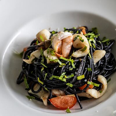 Паста морская Фрутти ди маре в Mybion по цене 970 ₽