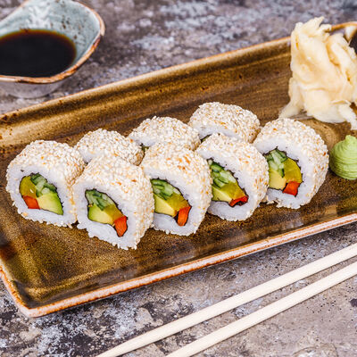 Ролл Вегетарианский в Сушки на макушке по цене 270
