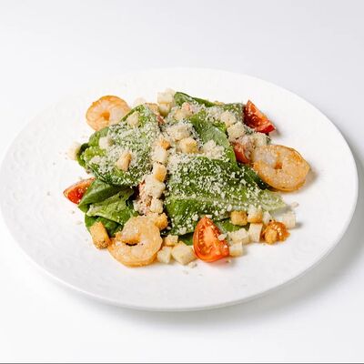 Цезарь с креветками в Mukka по цене 828 ₽