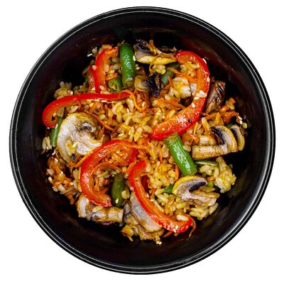 Тяхан с Овощами в ДАБЛ Роллы Пицца по цене 529 ₽