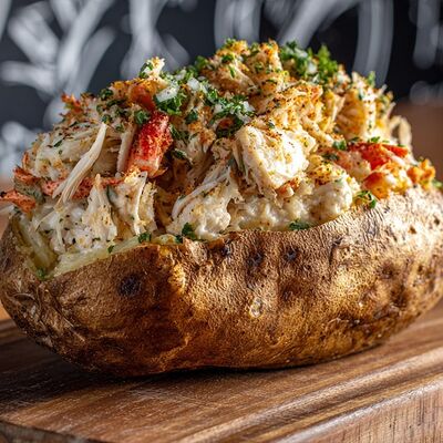 Галактический картофель фри со снежным крабом в Мидийная личность по цене 555 ₽