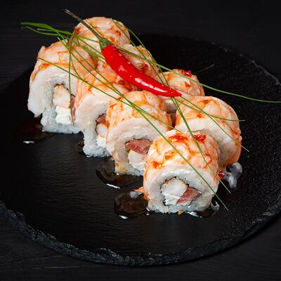 Том Ям Lux ролл в Sushi n roll по цене 1375 ₽