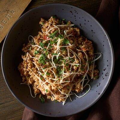 Гречка не-карбонара в Хмель по цене 270 ₽