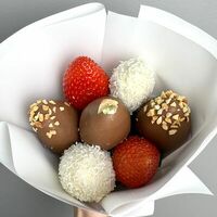 Букет Клубника в шоколаде (7 шт.) №2 в Con Amore