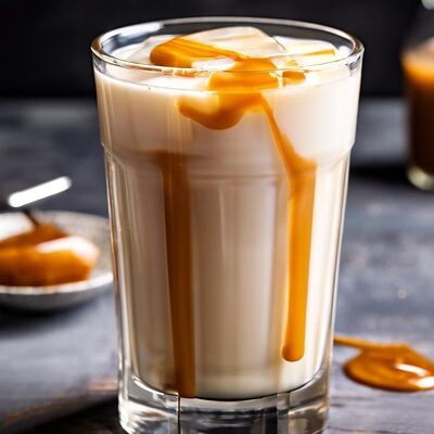 Молочный коктейль двойная карамель в Moyo по цене 285 ₽