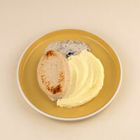 Котлета куриная с картофельным пюре в Пекарня Буханка