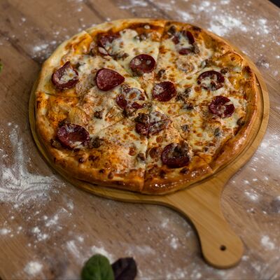 Пеперони с мясомв Shaurma на районе по цене 850 ₽