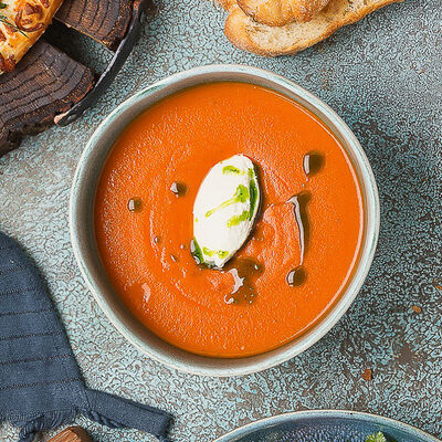 Томатный крем-суп в Двор Помидор по цене 390