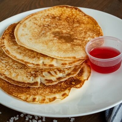 Оладьи с сиропом в Mememeal по цене 150 ₽