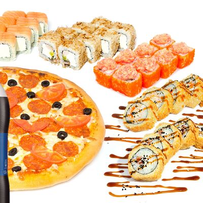 Комбо набор Съешь мен в Hot-Pizza по цене 2550 ₽