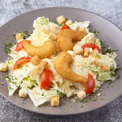 Цезарь с креветками в Тим Шашлык & Бургер по цене 590 ₽