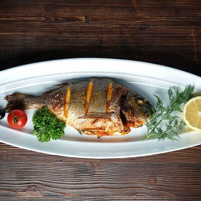 Дорадо запеченная в Парк-отель Усадьба по цене 1117 ₽