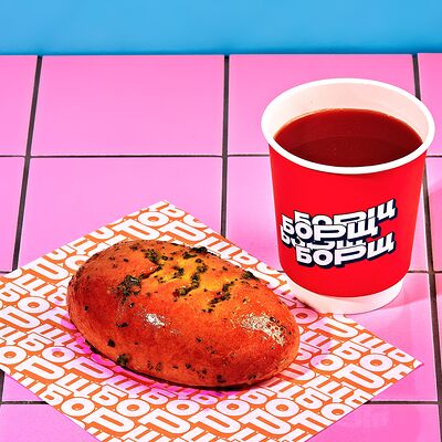 Борщ в пирожке в Борщ по цене 450 ₽