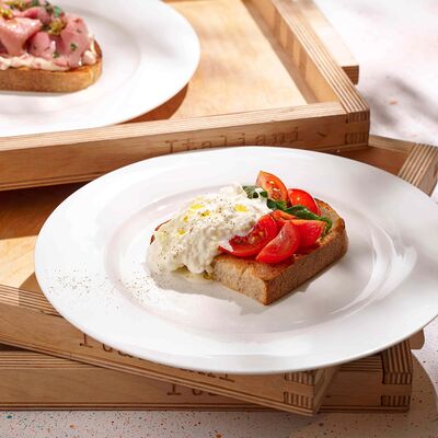 Брускетта со страчателлой в Italiani по цене 224 ₽