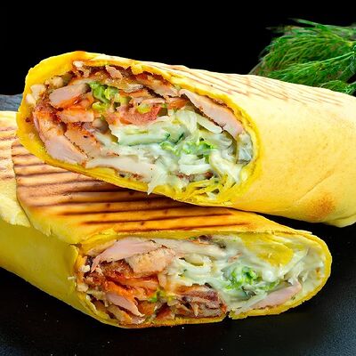 Шаурма сырная в ПоШаурме по цене 510 ₽