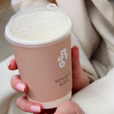 Капучино 0.3 в Мрамор кофе по цене 460 ₽
