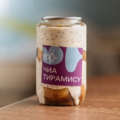 Чиа тирамису с манго в банке в Вера Фёдоровна по цене 480 ₽
