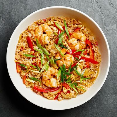 Жареный рис Тяхан с креветками в Inwok по цене 690 ₽
