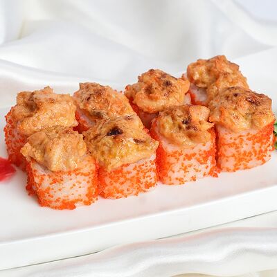 Запечённый ролл Спк в Самое популярное кафе по цене 390