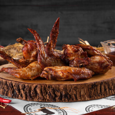 Крылья куриные в маринаде BBQ в Бургерная №1 по цене 330 ₽
