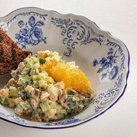 Форшмак из подкопченного омуля в Обломов