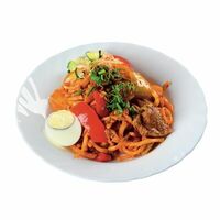 Лагман жареный в Дуслык halal