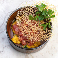 Тартар из тунца с манго и соусом васаби в Ribs