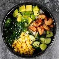 Поке с креветкой в Dimcoffee