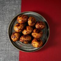Шампиньоны на мангале в MARSALA