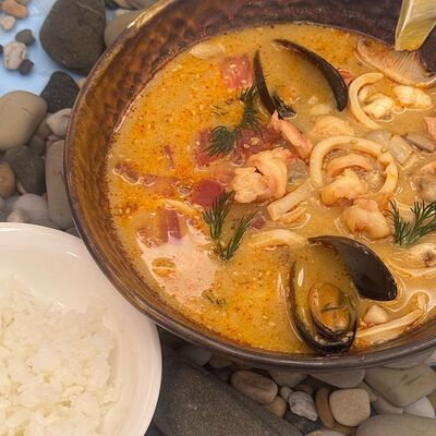 Тайский суп Том Ям в Острова по цене 780 ₽