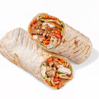 Шаурма с курицей в Мясо Кстати по цене 349 ₽