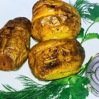 Картошка с тандыра в На углях
