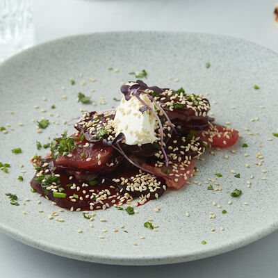 Свекла BBQ с тунцом в Блеск по цене 330