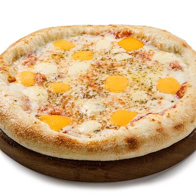 Пицца Четыре сыра в Делюсь добром по цене 1170 ₽