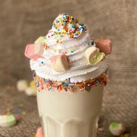 Милкшейк ванильный в Сироп