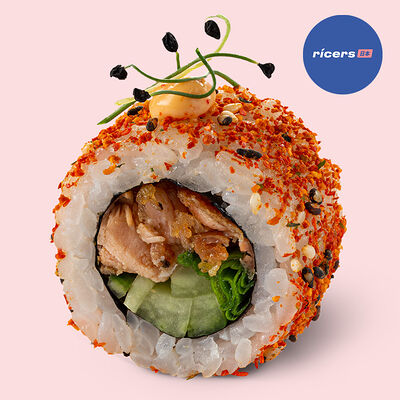 Ролл с лососем по-сычуаньски в Ricers по цене 430