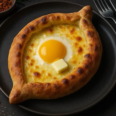 Хачапури по-аджарски в Оджах по цене 700 ₽