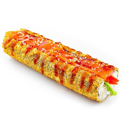 Роллдог с лососем в Фишка суши по цене 899 ₽