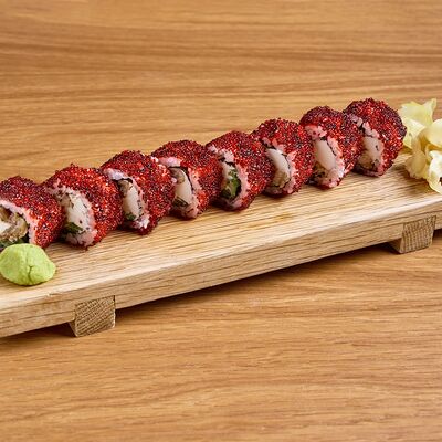 С угрем и сыром 8 шт в Клёво по цене 1000 ₽