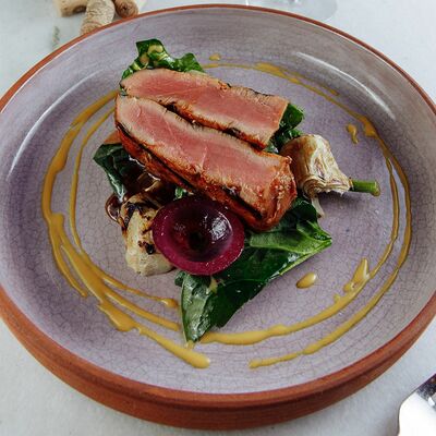 Стейк из тунца в Потроха по цене 819