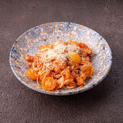 Паста Маринара черри в Cosmo пицца пучча по цене 420 ₽