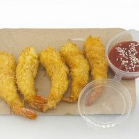 Креветки в панировке в Toshaa