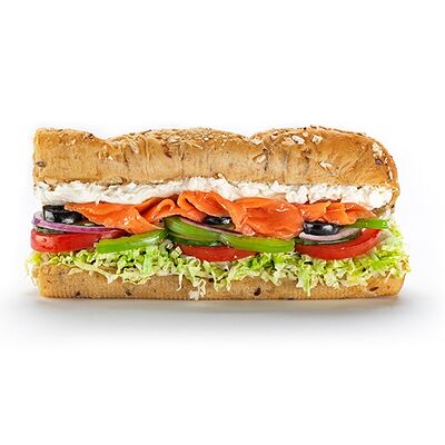 Сэндвич Лосось-крем-чиз в Subway по цене 590 ₽