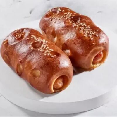 Сосиска в тесте в Патисари по цене 120 ₽