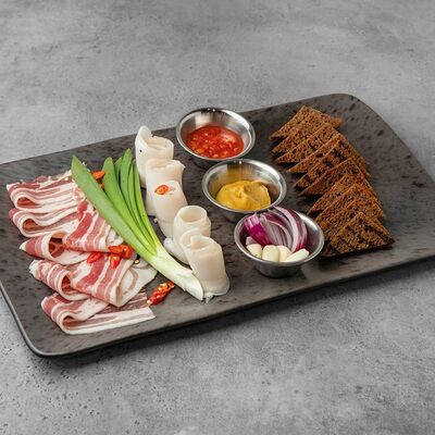 Нарезка с салом в Большая рыба по цене 900 ₽