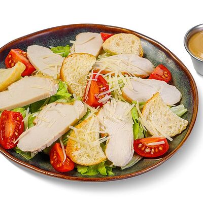 Салат Цезарь с курицей в Дом пиццы по цене 370 ₽