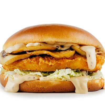 Бургер Грибной в The Doner & Pizza по цене 425 ₽